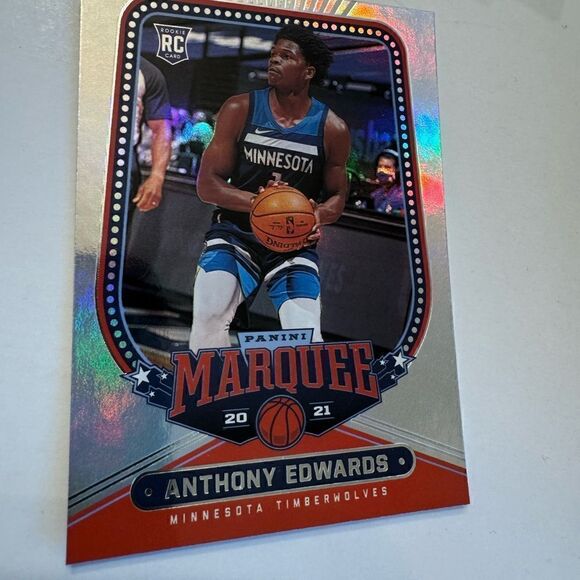 2020-21 Panini Chronicle rookie Anthony Edwards 254 - Picture 2 of 4